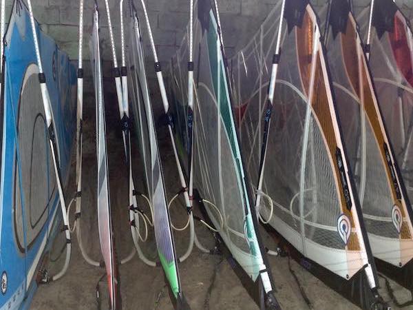 Rimessaggio windsurf e attrezzatura nautica